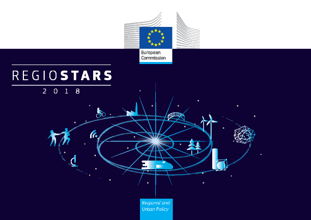 Plakat o konkursie Regiostars - edycja 2018