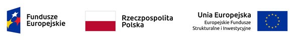 Zestawienie znakÃ³w: Fundusze Europejskie, Barwy Rzeczypospolitej Polskiej, Unia Europejska